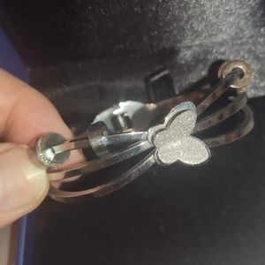 Butterfly bracelet stainless steel
